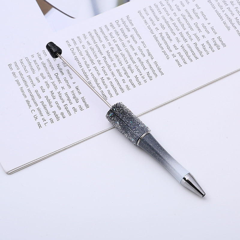 Wholesale Gradient Color Sugar Beadable Pens Rhinestone DIY Pens